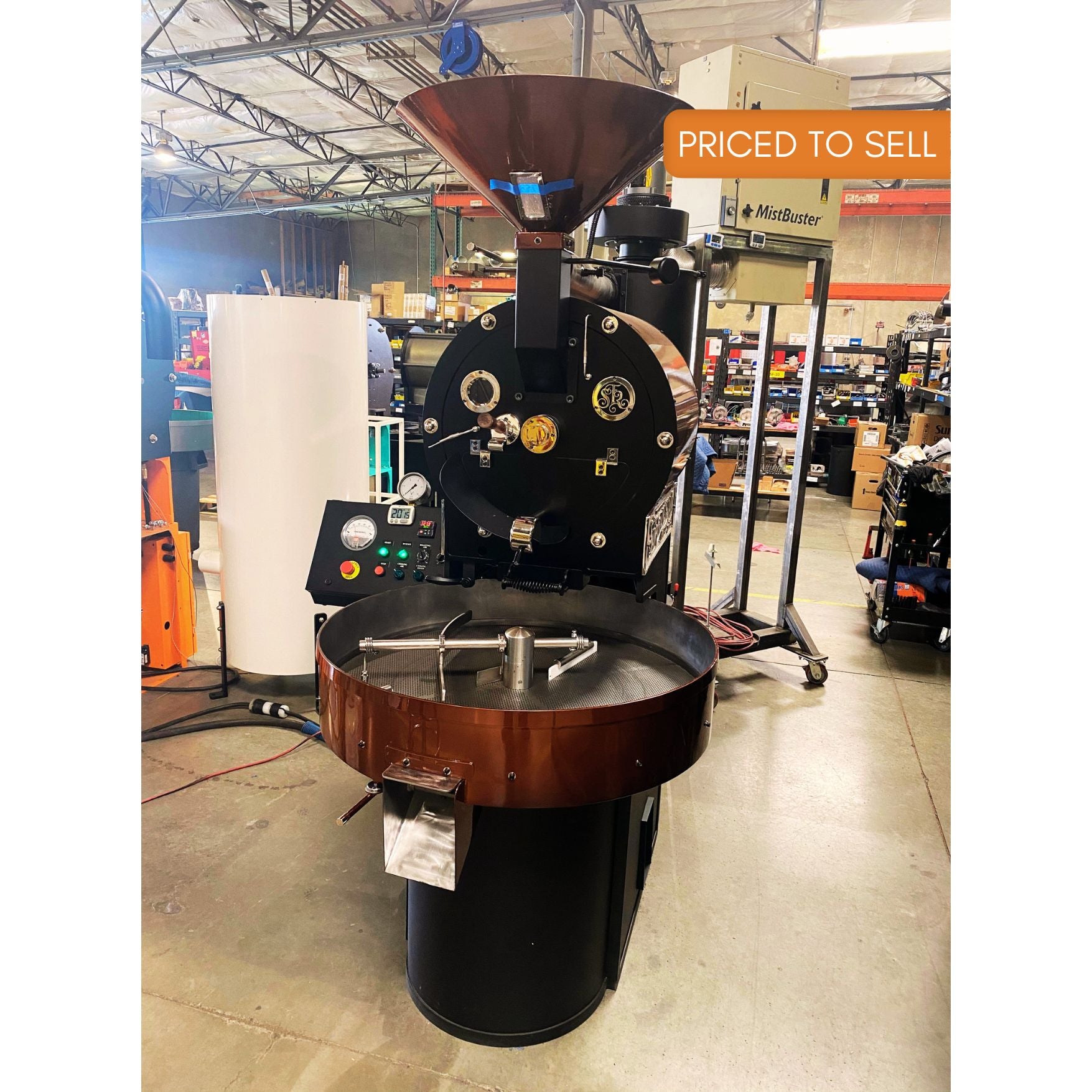 12kg Used Coffee Roaster - San Franciscan SF-25 - 2020 - Never Used - CEPros Stock S0761