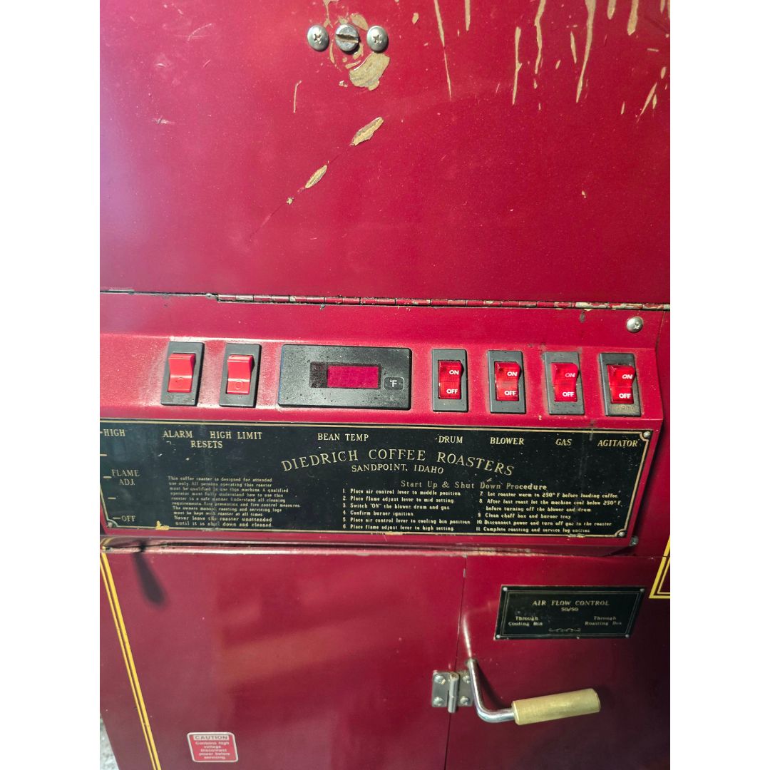 Used Coffee Roasting Machine — 12kg Diedrich IR-12 - Circa 2000 - Stock S0764