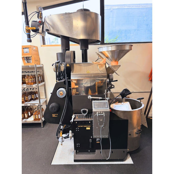 2023 15kg Coffee-Tech Ghibli used coffee roaster side