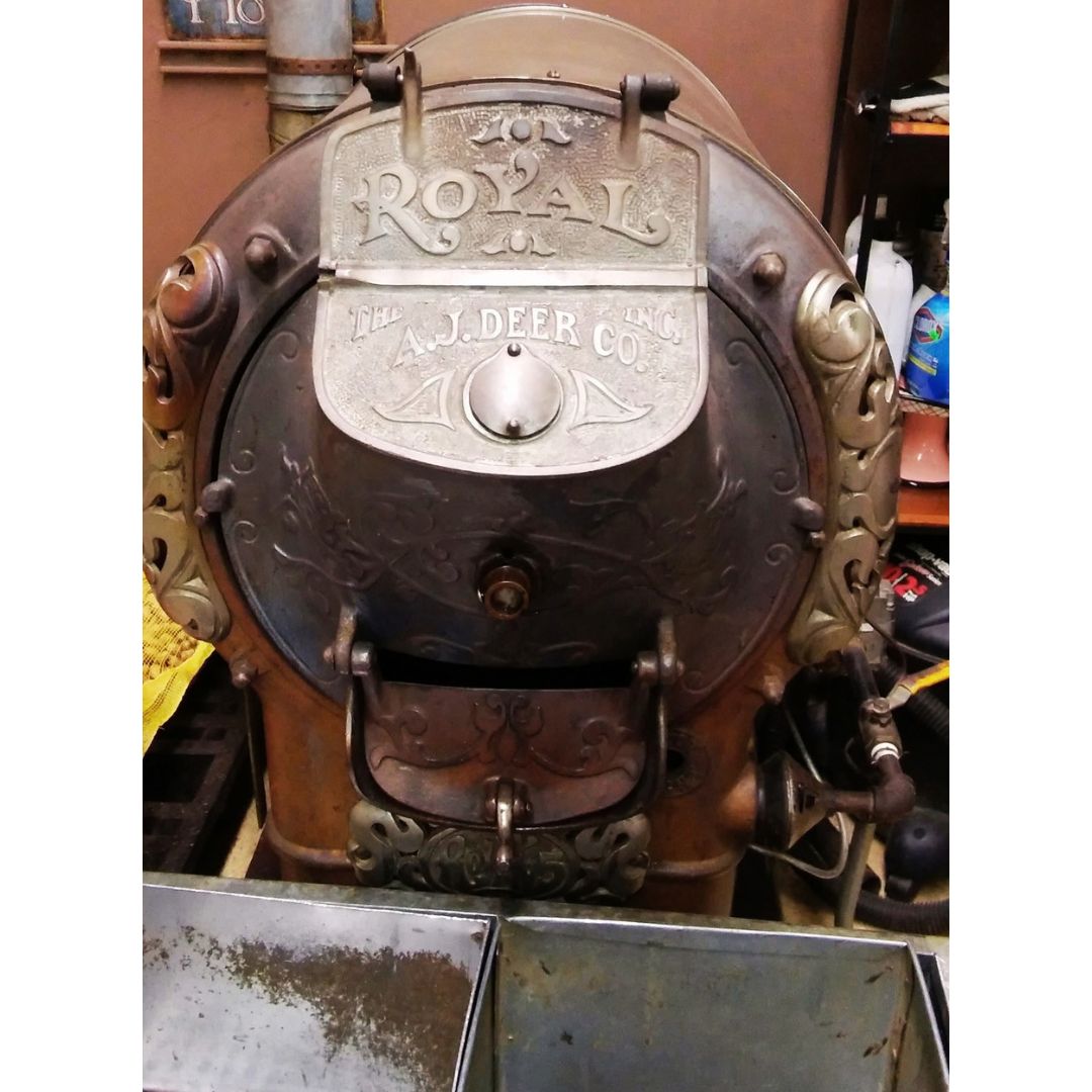 1900 11kg Royal #6 used coffee roaster front