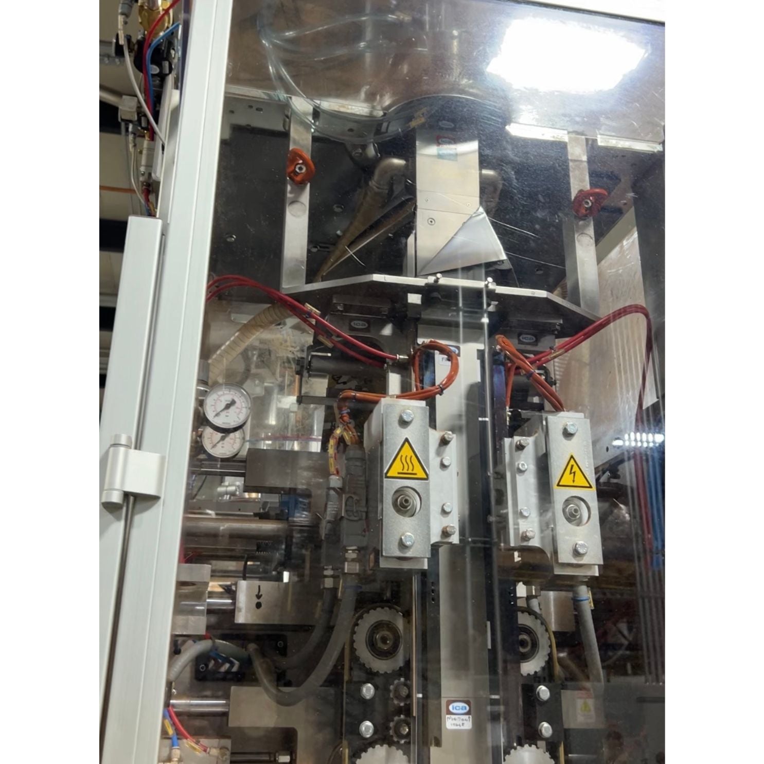 2023 ICA CSV40 Paket VFFS used packaging machine inside tubes
