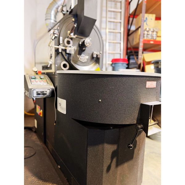 2018 15kg Joper BSR-15 used coffee roaster front low angle