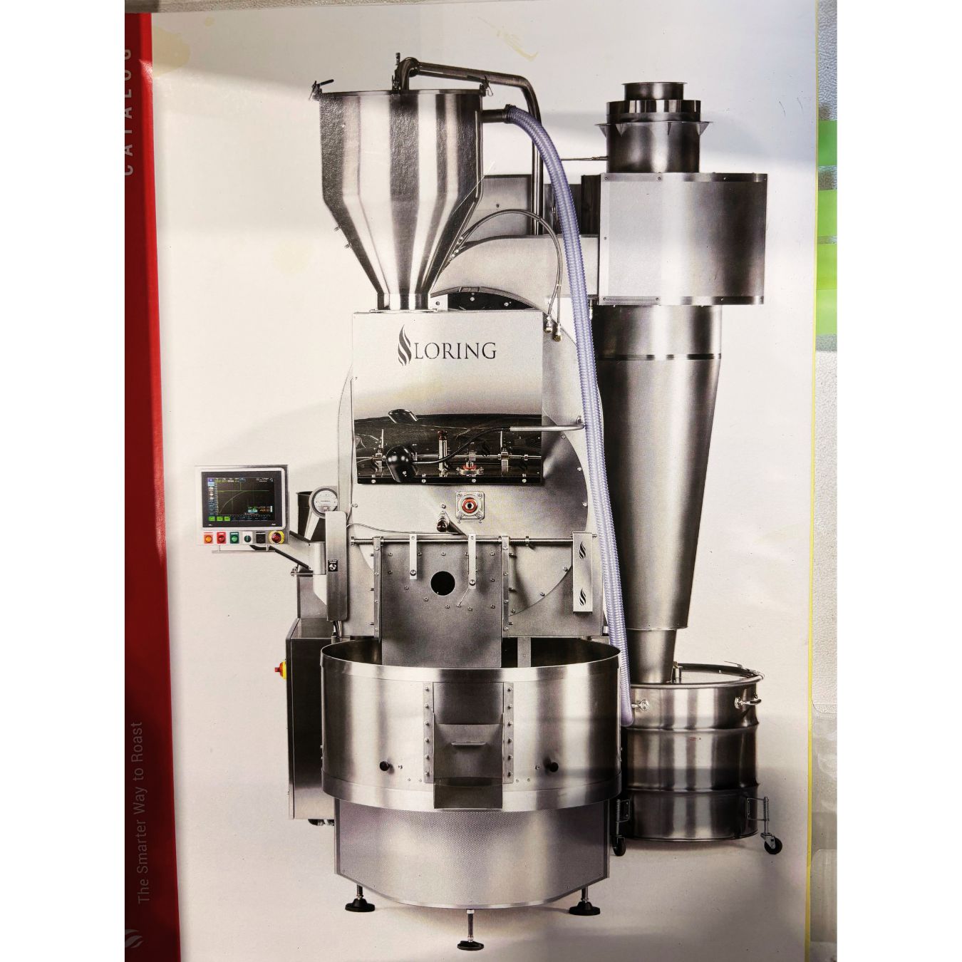 2010 35kg Loring S35 Kestrel used coffee roaster manual