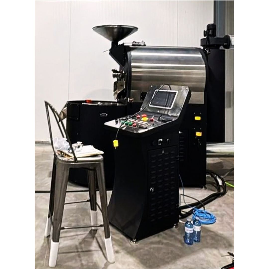 2022 15kg Ozturkbay used coffee roaster right side