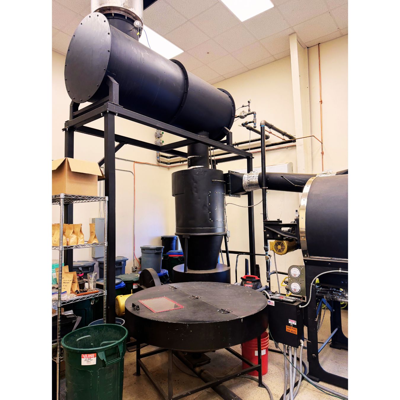 Classic 90kg Probat G90 used coffee roaster side