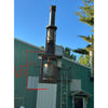 1986 140kg Sivetz used coffee roaster outside stack