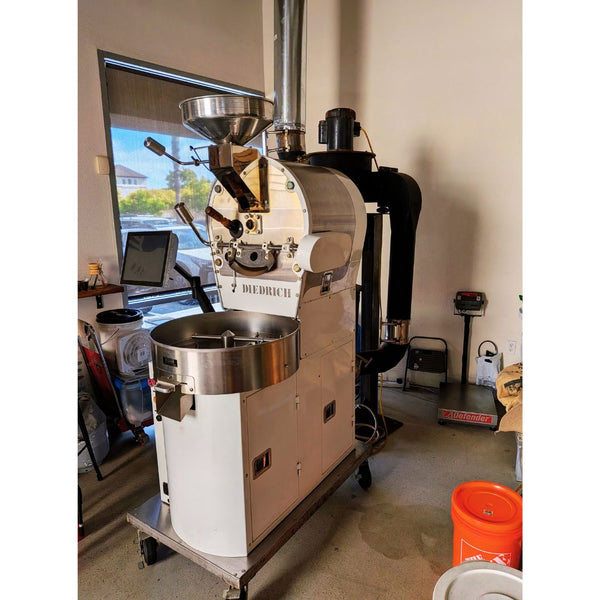 2014 5kg Diedrich IR-5 fully automated used coffee roaster right angle