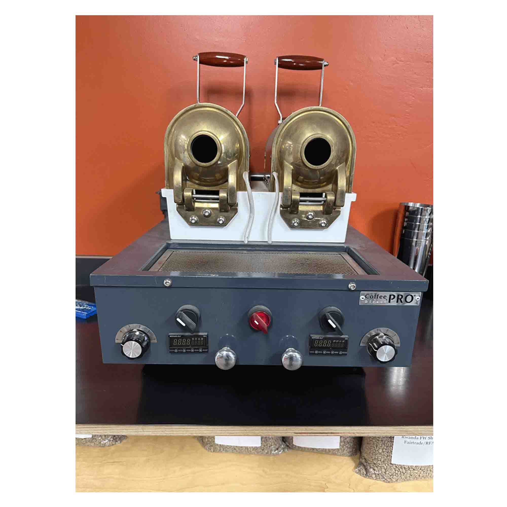 Sample Coffee Roaster - Used Coffee Pro Direct Double-Barrel - Excellent Condition - Stock S0435