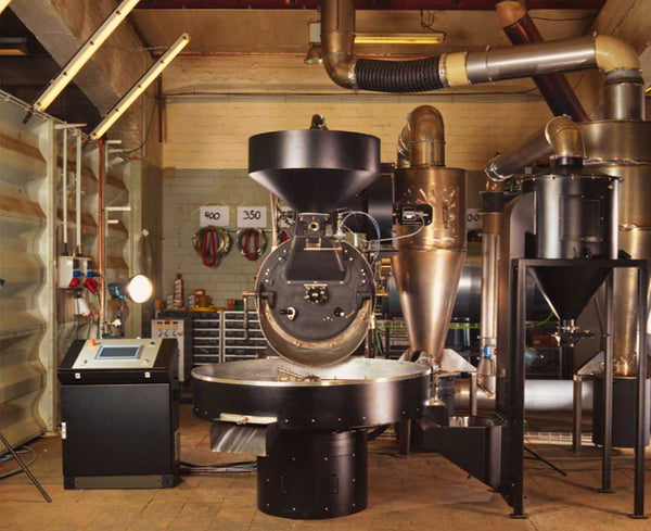 coffee roaster with equipment