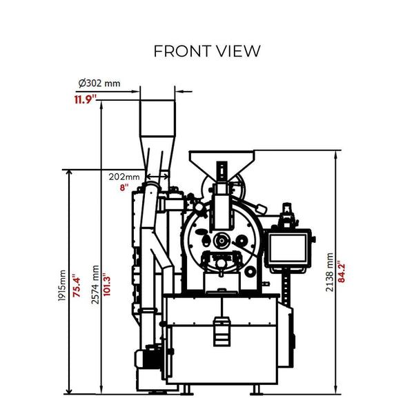 20 kilo Coffee Roaster