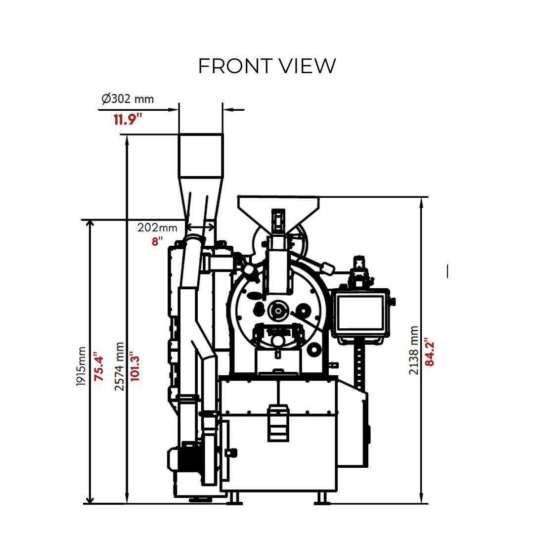 15 kilo Coffee Roaster