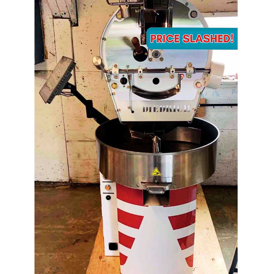 12kg Used Coffee Roaster - Diedrich Fully Automated IR-12 with Afterburner - Never Used - 2018 - Stock S0133