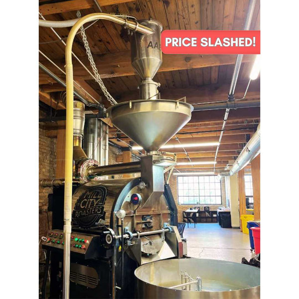 30kg Used Coffee Roaster — Mill City Roasters - With Loader